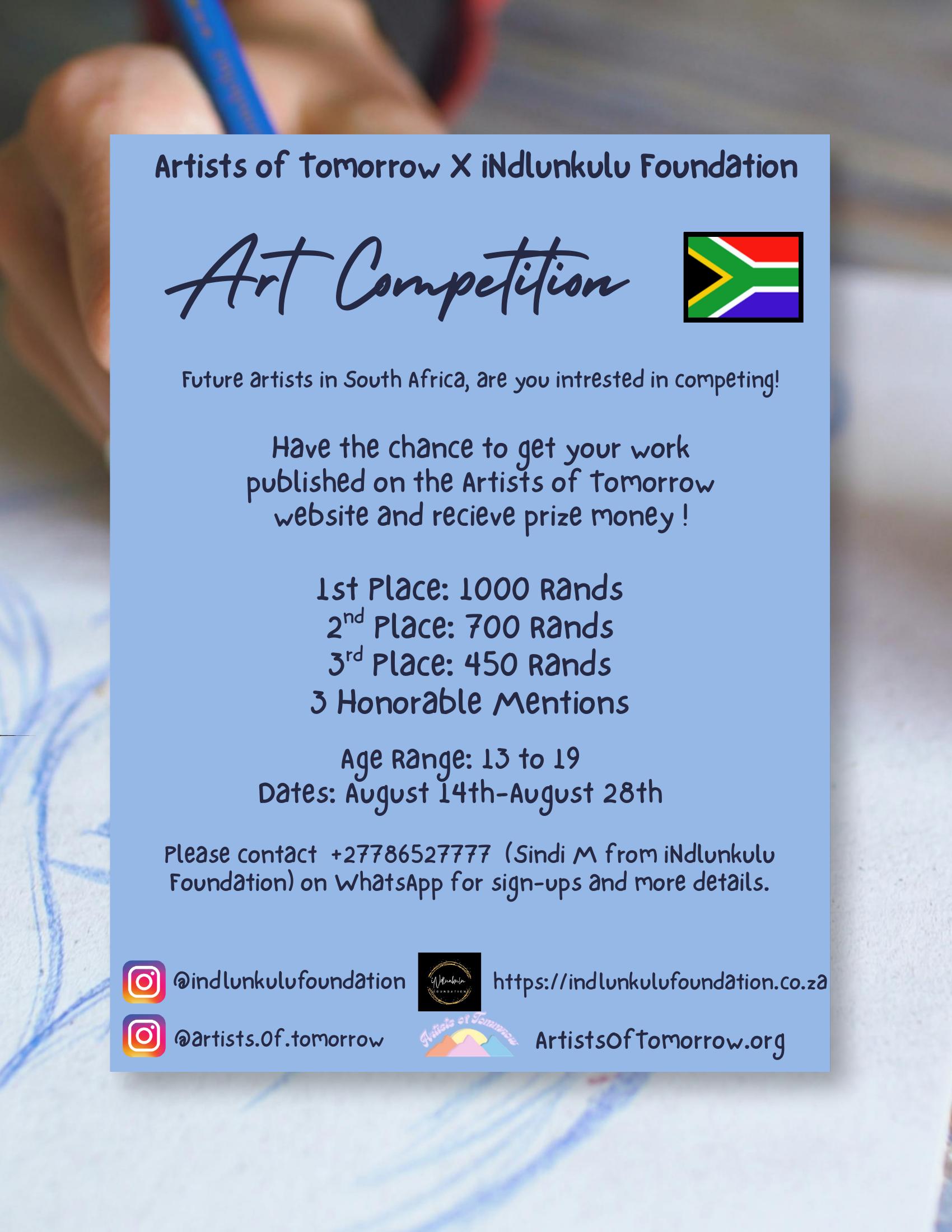 Art Competition poster